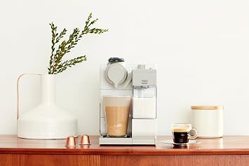 Nespresso Lattissima Touch Original Espresso Machine with Milk Frother by De'Longhi, White