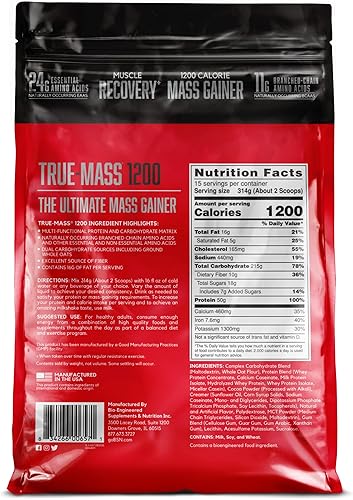 Miniatura 8 de Suplemento dietario True Mass BSN 1 1