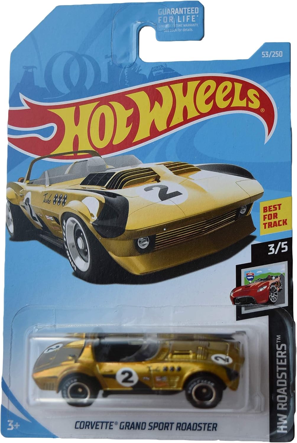 Hot Wheels Super Treasure Hunt Corvtte Grand Sport Roadster