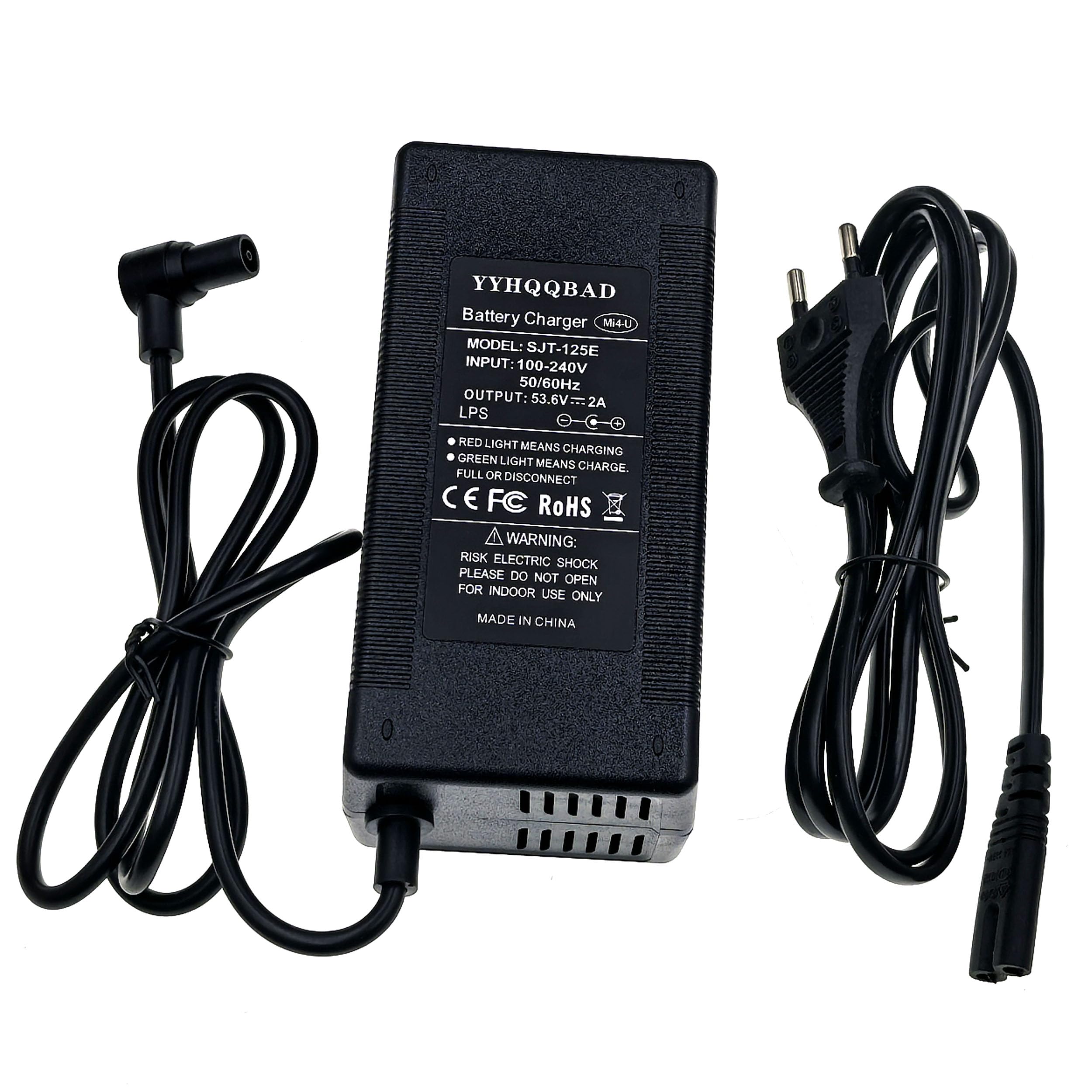 Chargeur 53,6 V pour MI4 Ultra Pro 2ème génération Navee N65i S65S40 S60 Accessoire de scooter électrique Chargeur de batterie de rechange