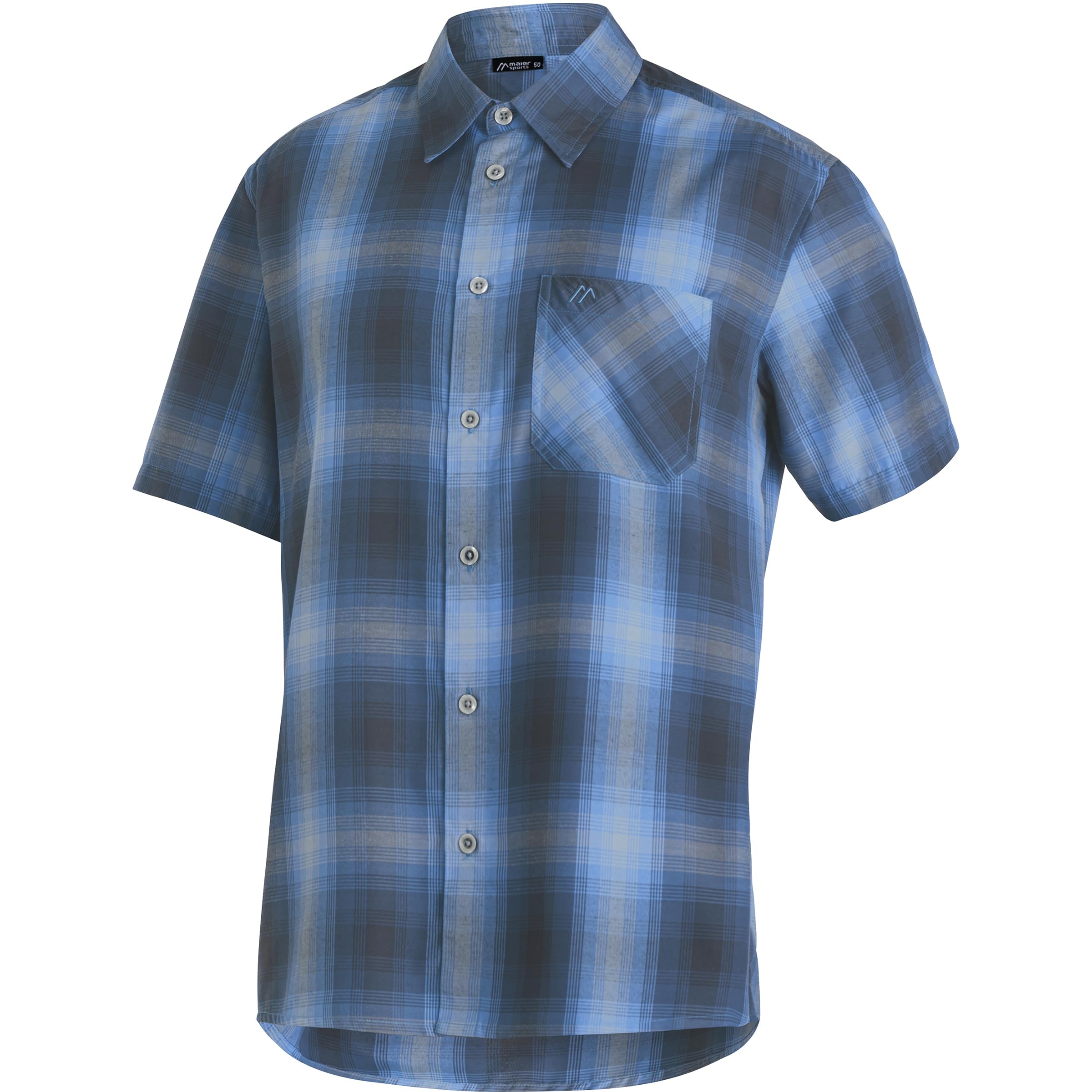 Maier Sports Herren Hemd Mauro He-Hemd 1/2 Arm