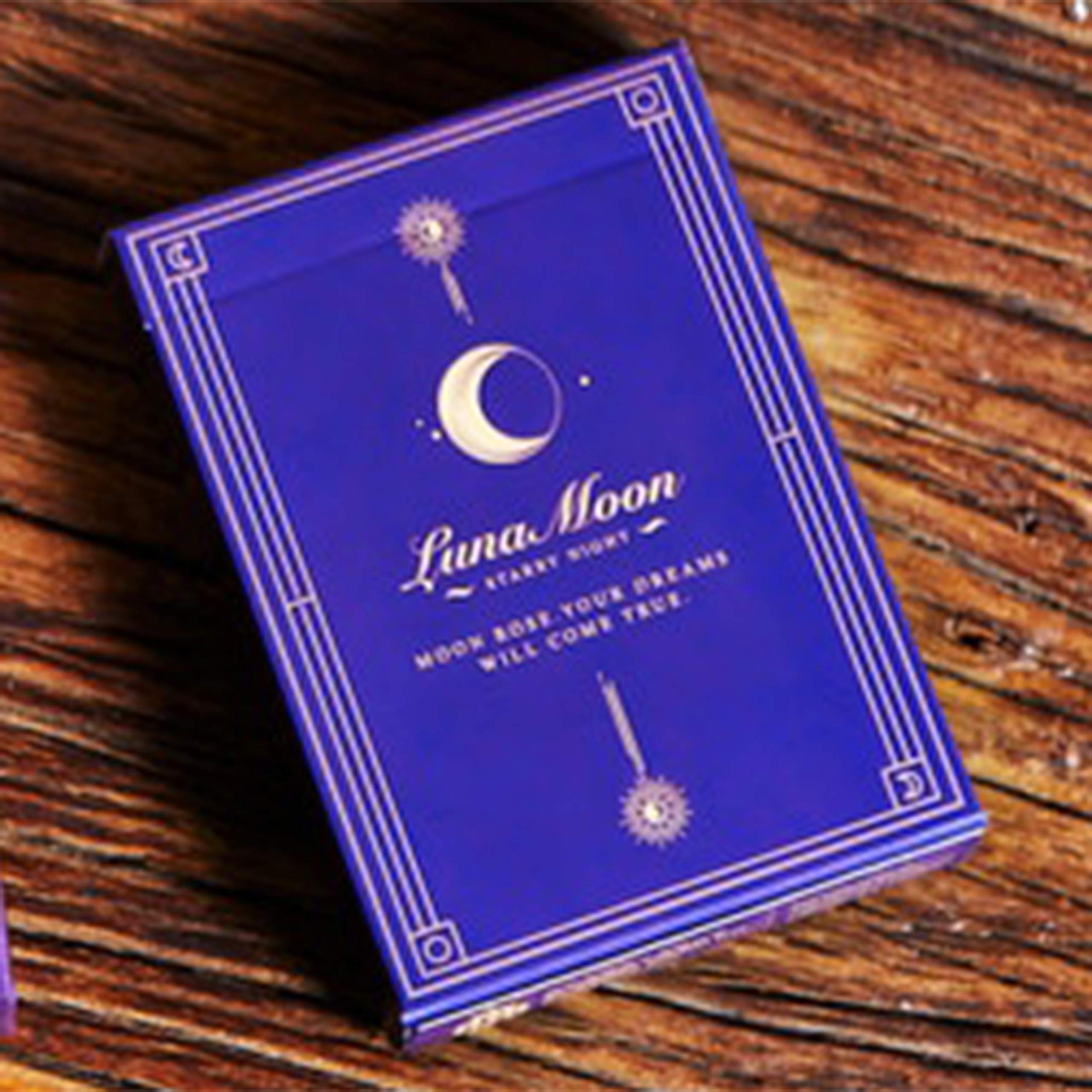 Violet Luna Moon Starry Night Playing Cards Classic Edition from