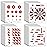 EZ2C Games Four Game Style Target Paper for Gun Shooting Range, USA Made Handgun, Rifle and Pistol, Made in USA (11x17 inch) (4 Style Bundle 40)