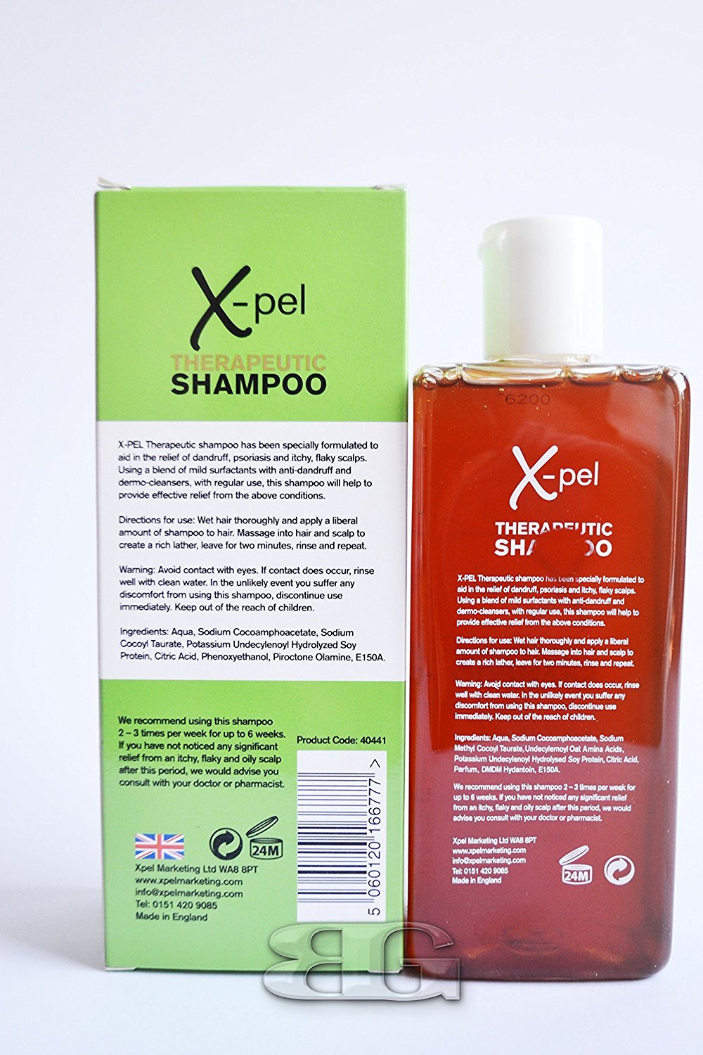 XHC Xpel Therapeutic Anti-Dandruff Shampoo, 300 ml : Amazon.co.uk