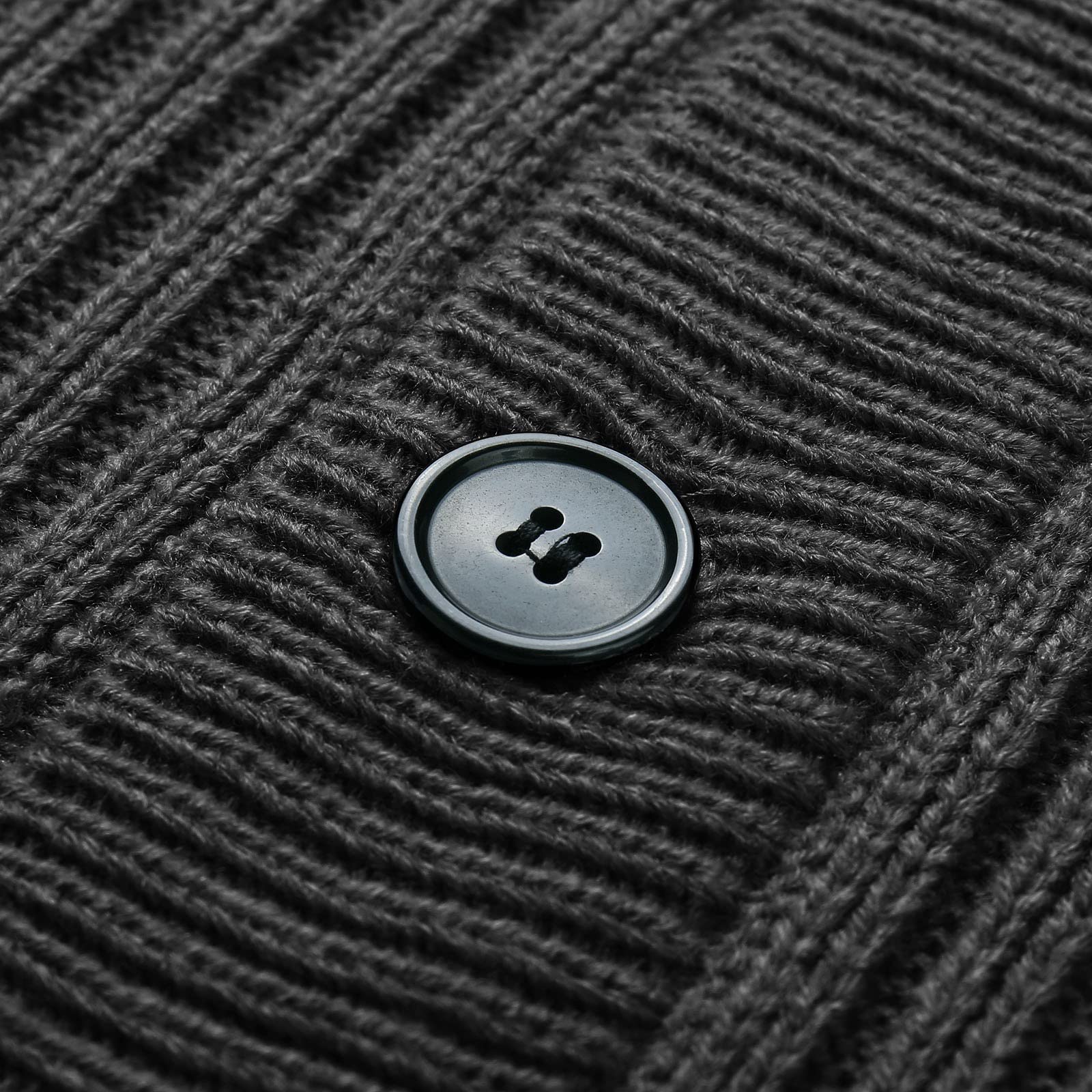 Cardigan da uomo in maglia a maglia grossa con scollo a V con bottoni a maglia con bottoni a maglia slim fit cardigan maglione morbido cardigan per uomo maglione a maglia a cavo