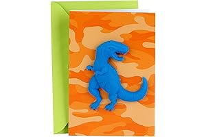 Hallmark T Rex Birthday Card: A Prehistoric Delight for the Special Boy in Your Life