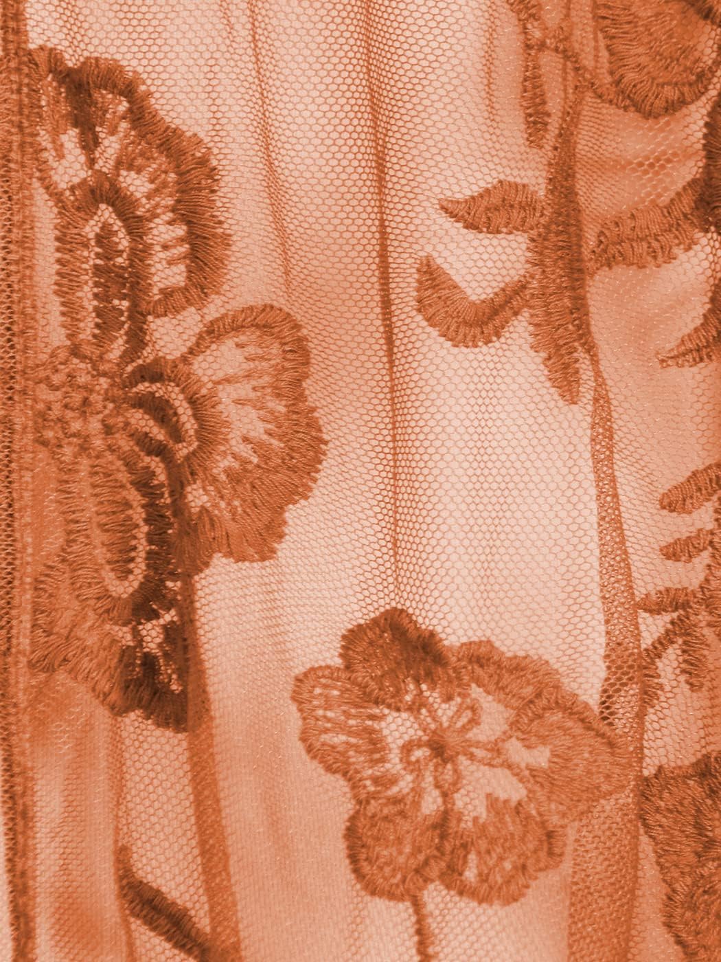 Anna-Kaci Floral Crochet Lace Cardigan for Women Beach Cover Ups Dress Kimono - Image 5