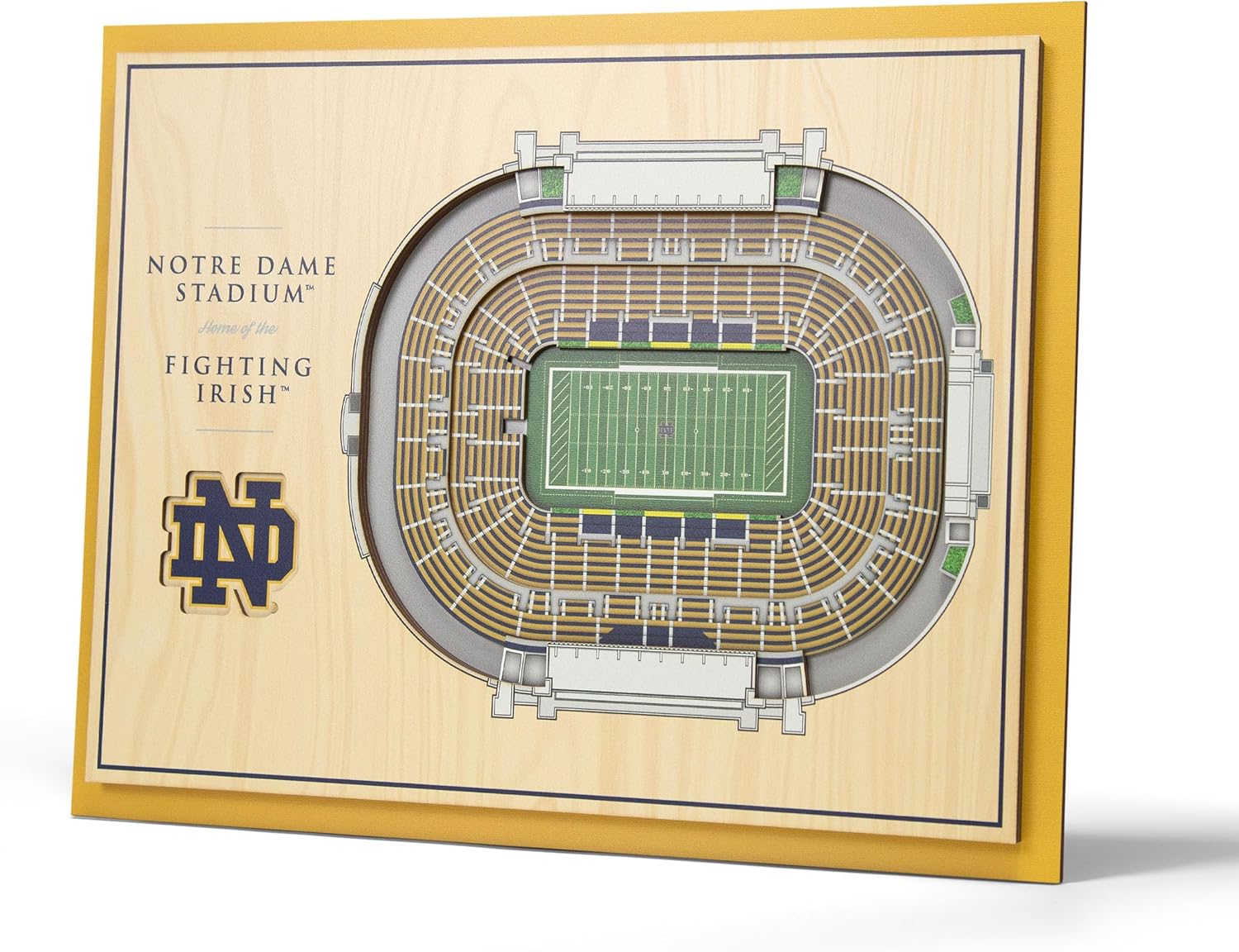 YouTheFan NCAA 5-Layer StadiumView Wall Art