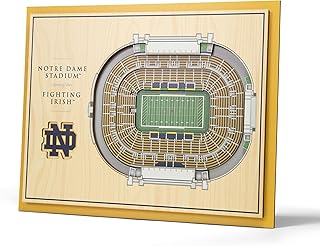 YouTheFan NCAA 5-Layer StadiumView Wall Art