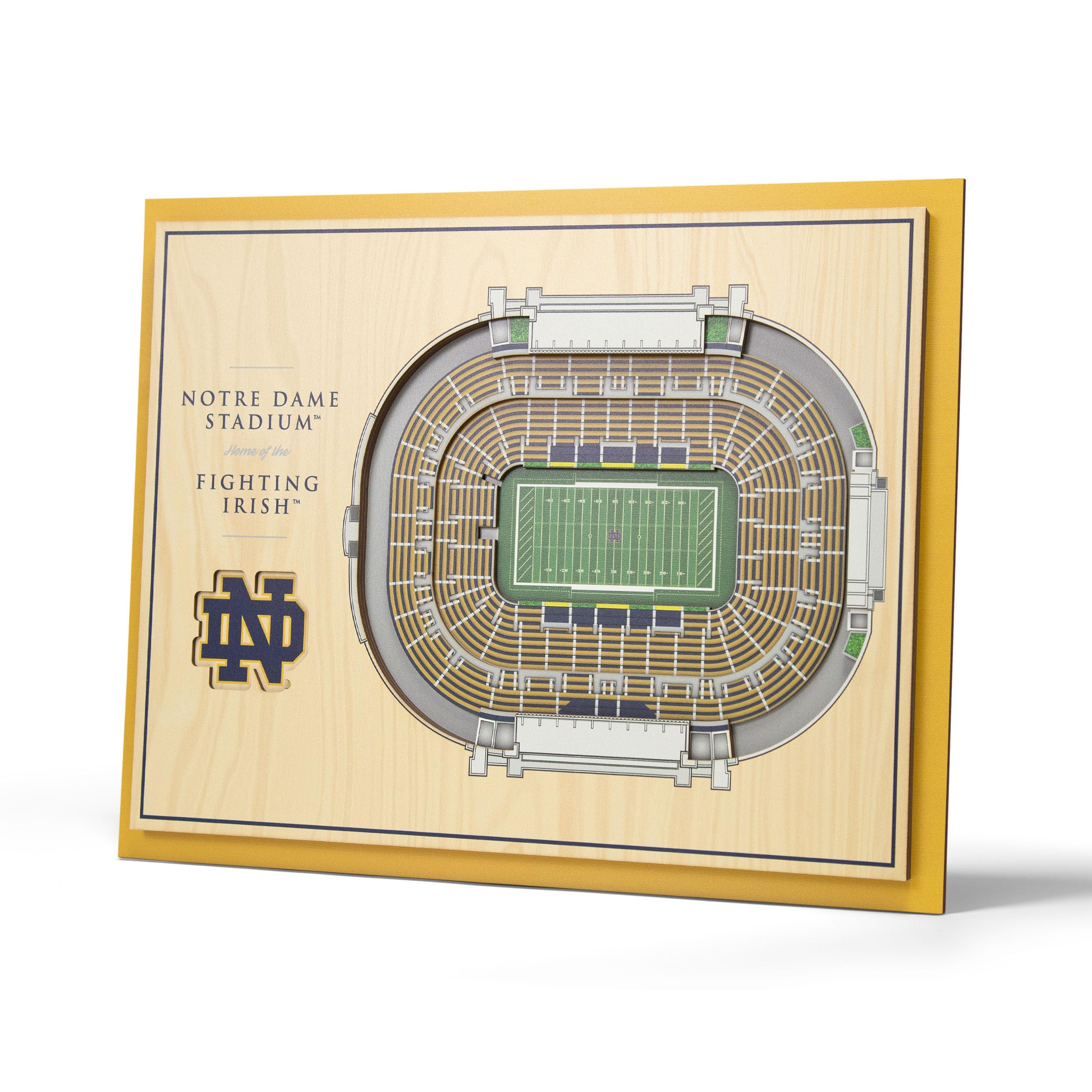 YouTheFan NCAA 5-Layer StadiumView Wall Art