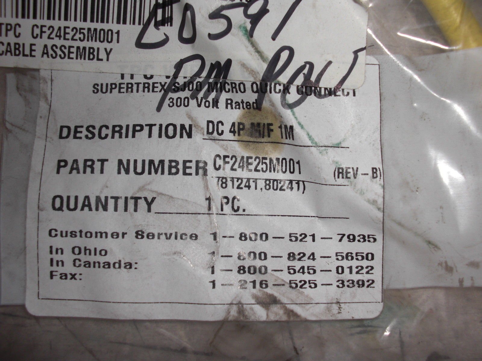 TPC Wire & Cable CF24E25M001