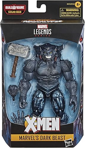 Miniatura 2 de Marvel Hasbro Legends Series - Figura de acción coleccionable de bestia oscura de 6 pulgadas colección X-Men Age of Apocalypse