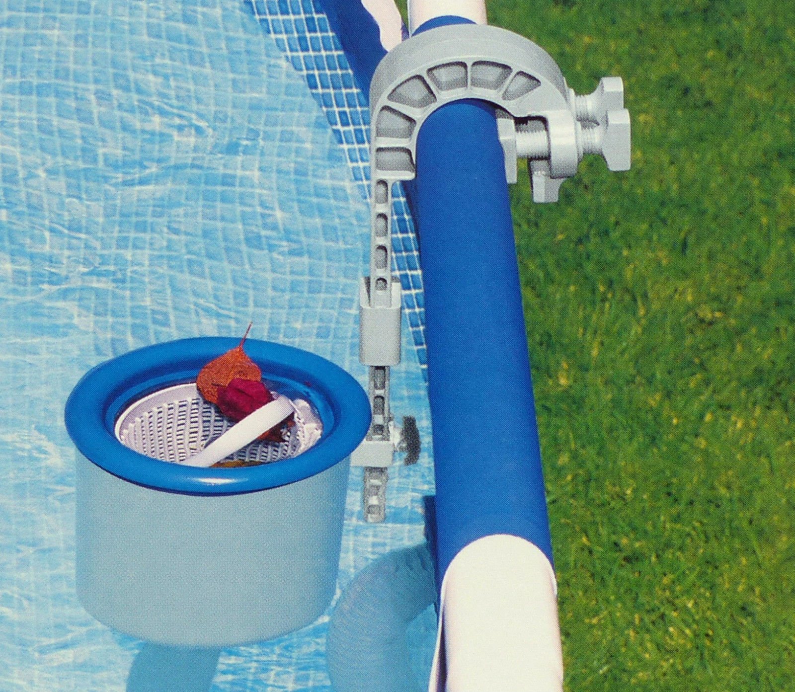 Intexi Intex Famille Piscine avec Cadre en Métal 366 x 84 cm Kit de Piscine avec Pompe à Filtre et Accessoires