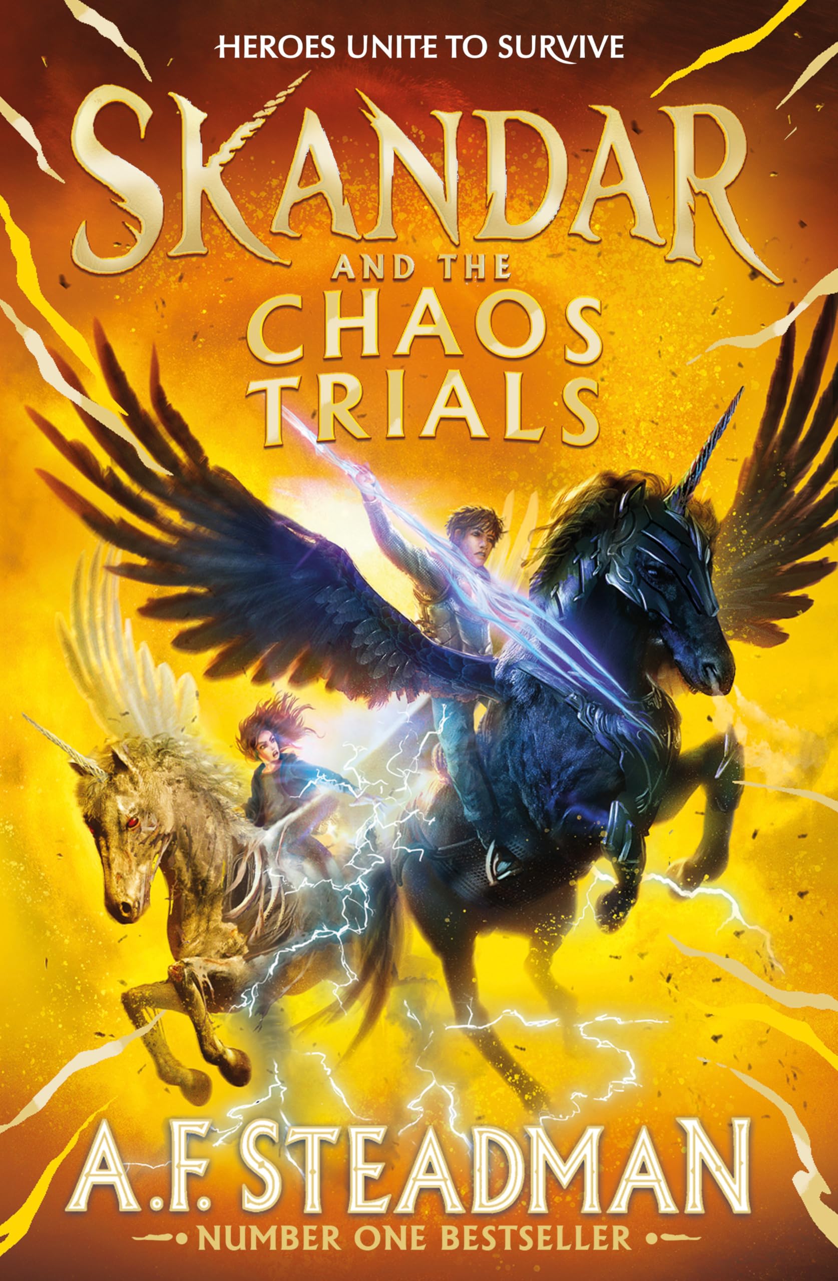 Skandar and the Chaos Trials The INSTANT NUMBER ONE BESTSELLER in the biggest...