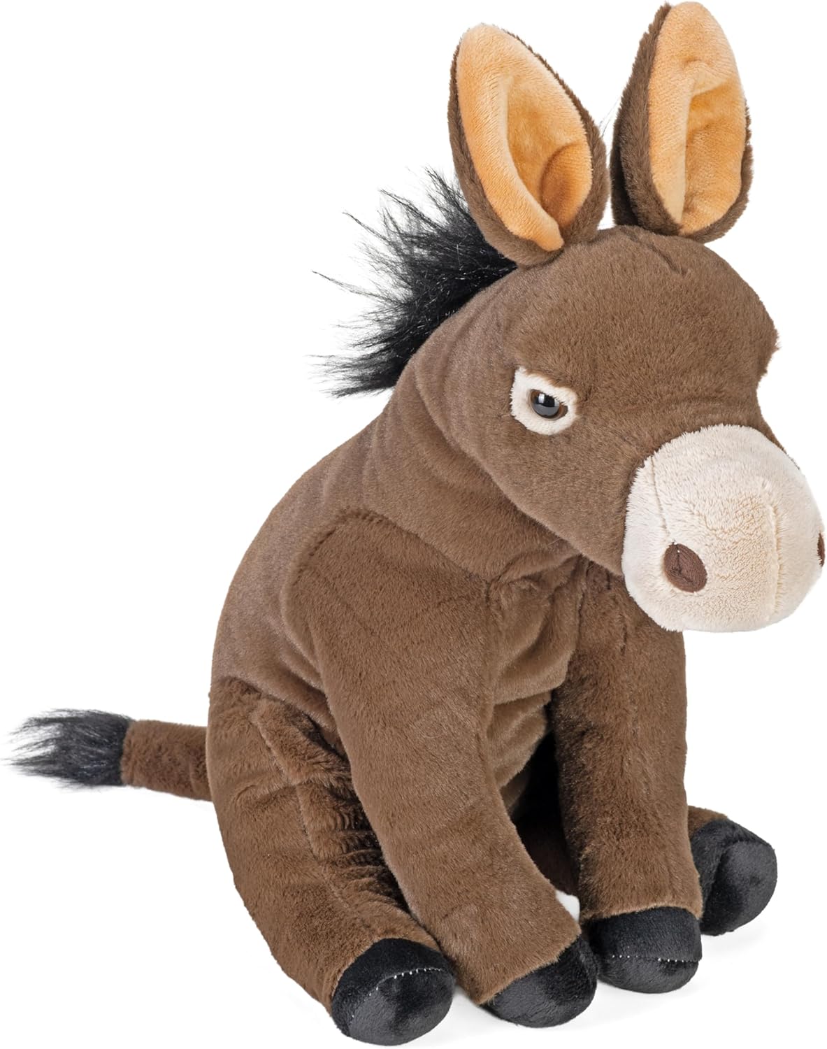Wild Republic Mule Plush, Stuffed Animal, Plush Toy, Gifts for Kids, Cuddlekins 12"