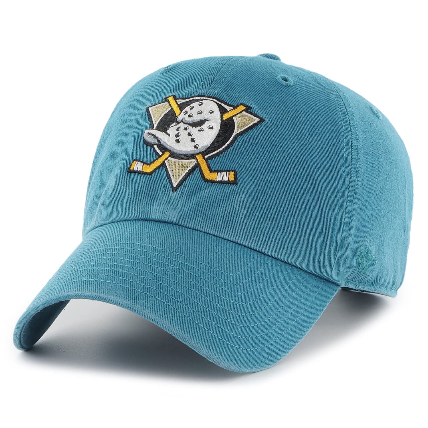47Brand Adjustable Cap - Clean UP Anaheim Ducks Teal