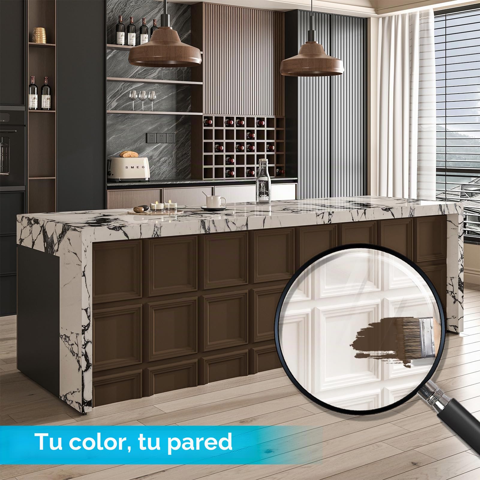 Art3d Paquete de 33 paneles de pared con textura 3D para decoración de interiores, paneles de pared decorativos de PVC impermeables para sala de estar, dormitorio, sala de juegos, 30 x 30 cm, Blanco
