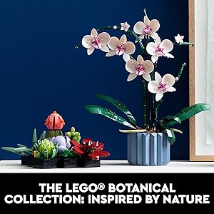 LEGO 10311 Orchid Plant Decoration Construction Kit for Adults, Build a Orchid Display Piece for Home or Office, 608 Pieces LEGO 10311 Orchid Plant Decoration Construction Kit for Adults, Build a Orchid Display Piece for Home or Office, 608 Pieces