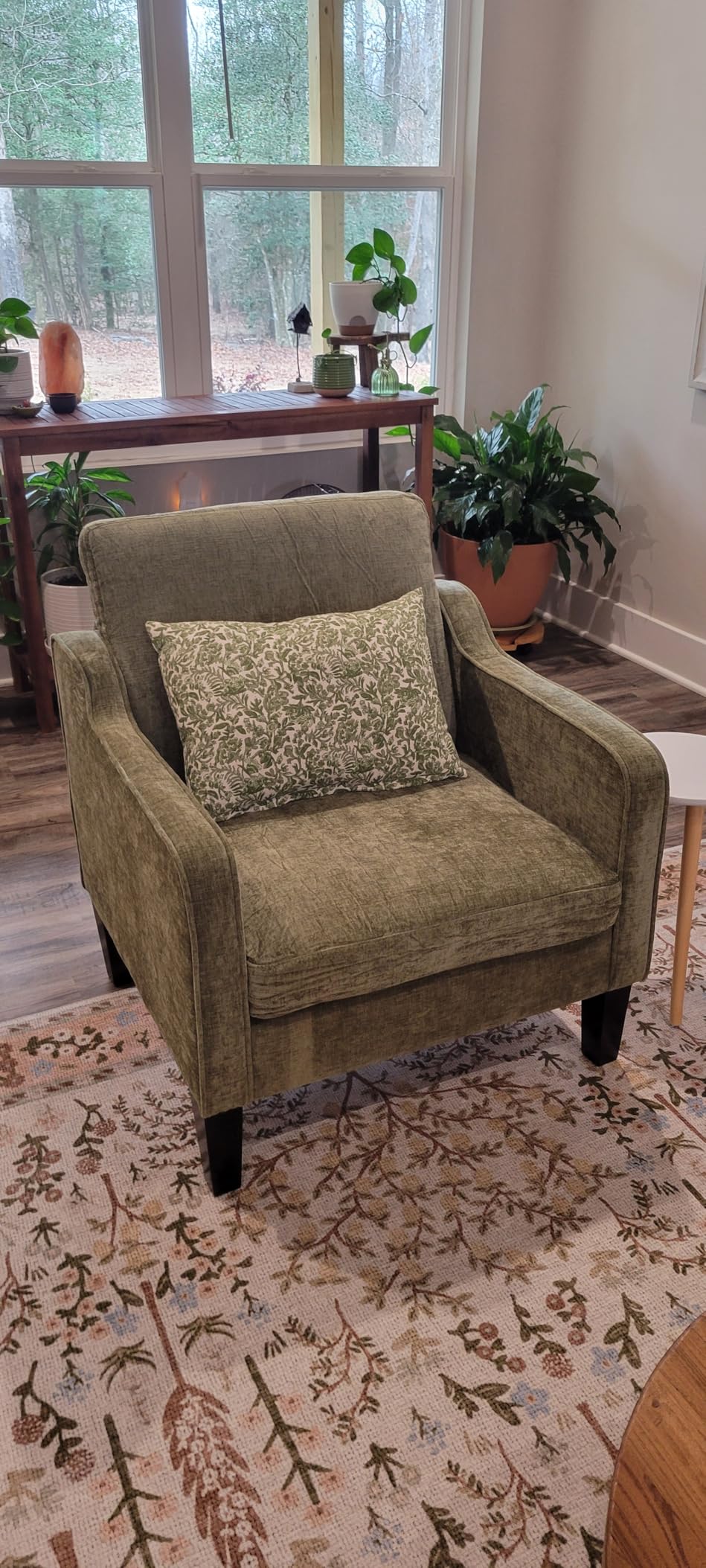 ERYE Upholstered Accent Chair, 46.9" photo review