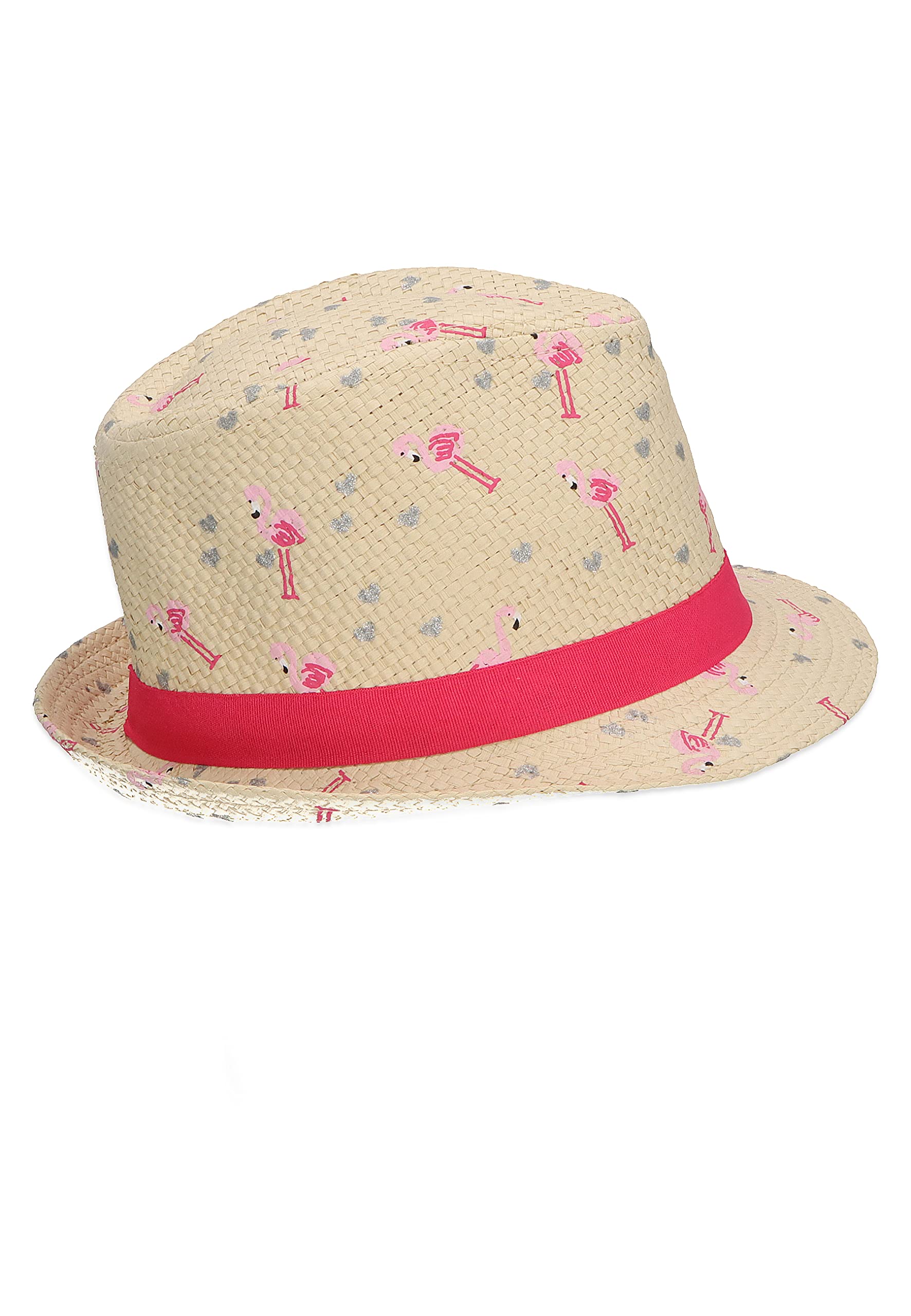 Sterntaler Mädchen Hut Kinderstrohhut Flamingo