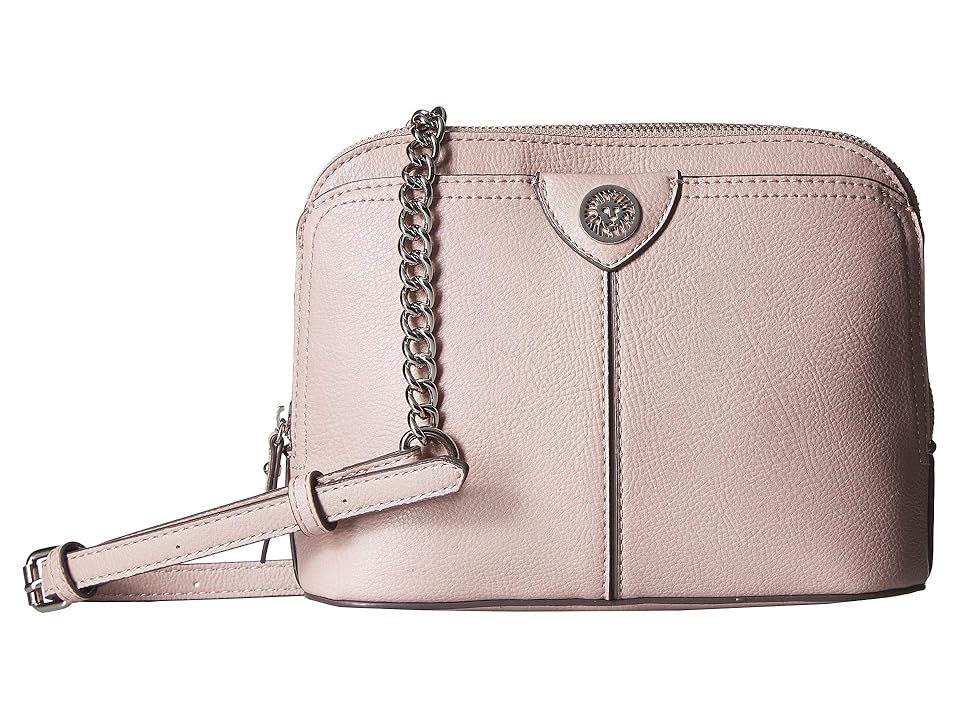

Anne Klein On the Go Crossbody (Soft Haze) Handbags, Pink