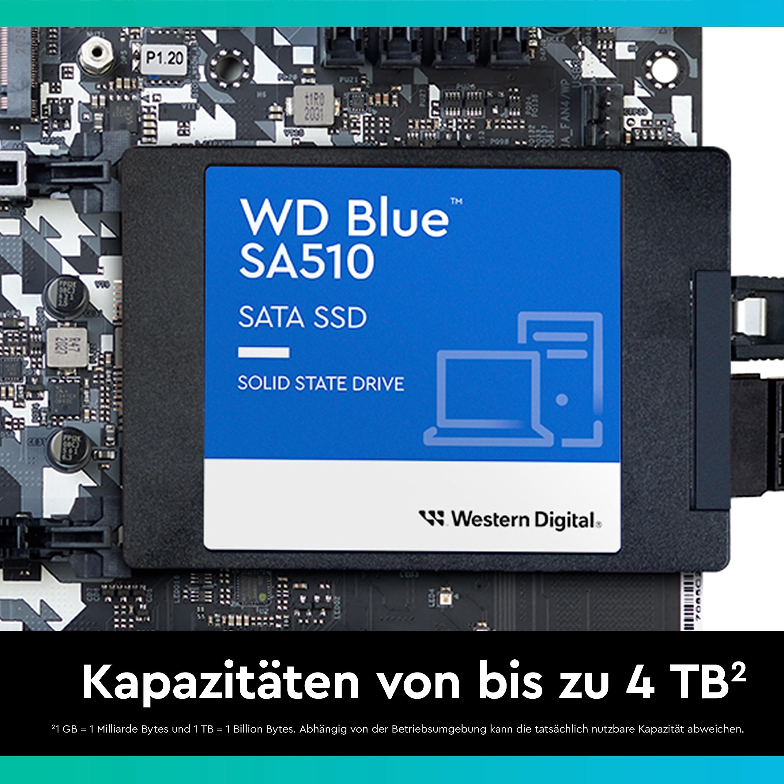 WD Blue SA510 SATA SSD 500 GB 2,5 Zoll: Amazon.de: Computer & Zubehör