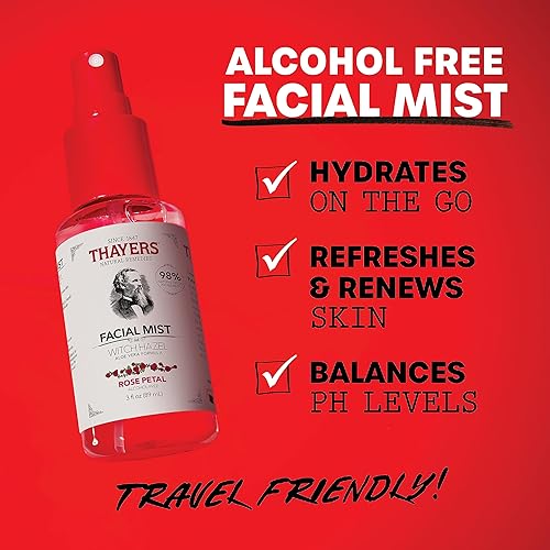 Miniatura 2 de Thayers - Tónico facial sin alcohol de pétalos de rosa y hamamelis 3 onzas