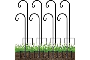 FEED GARDEN Solar Lights with Shepherd Hooks: Enhance Your Outdoor Space