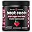 NutraChamps Beet Root Powder Circulation Supplement, Superfood Powder Nitric Oxide with Beetroot Juice, Super Reds & Grape Seed Extract, No Sugar Beet Supplement - 8.74 Oz