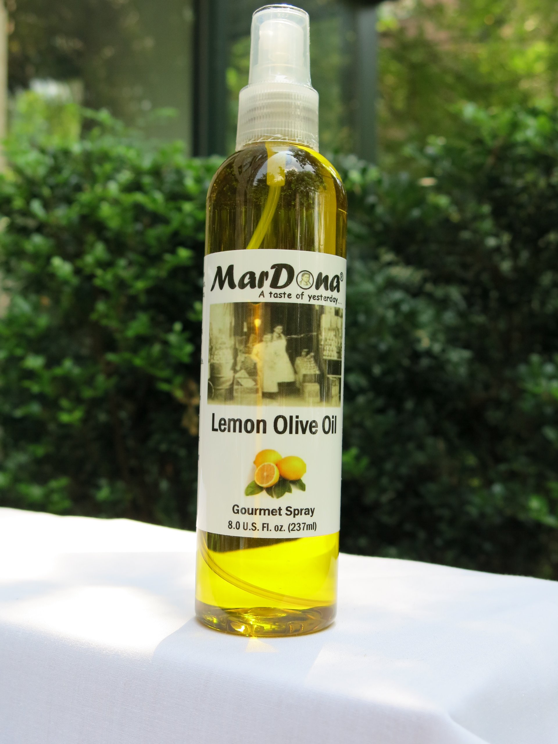 MarDona 8oz Lemon Olive Oil Spray