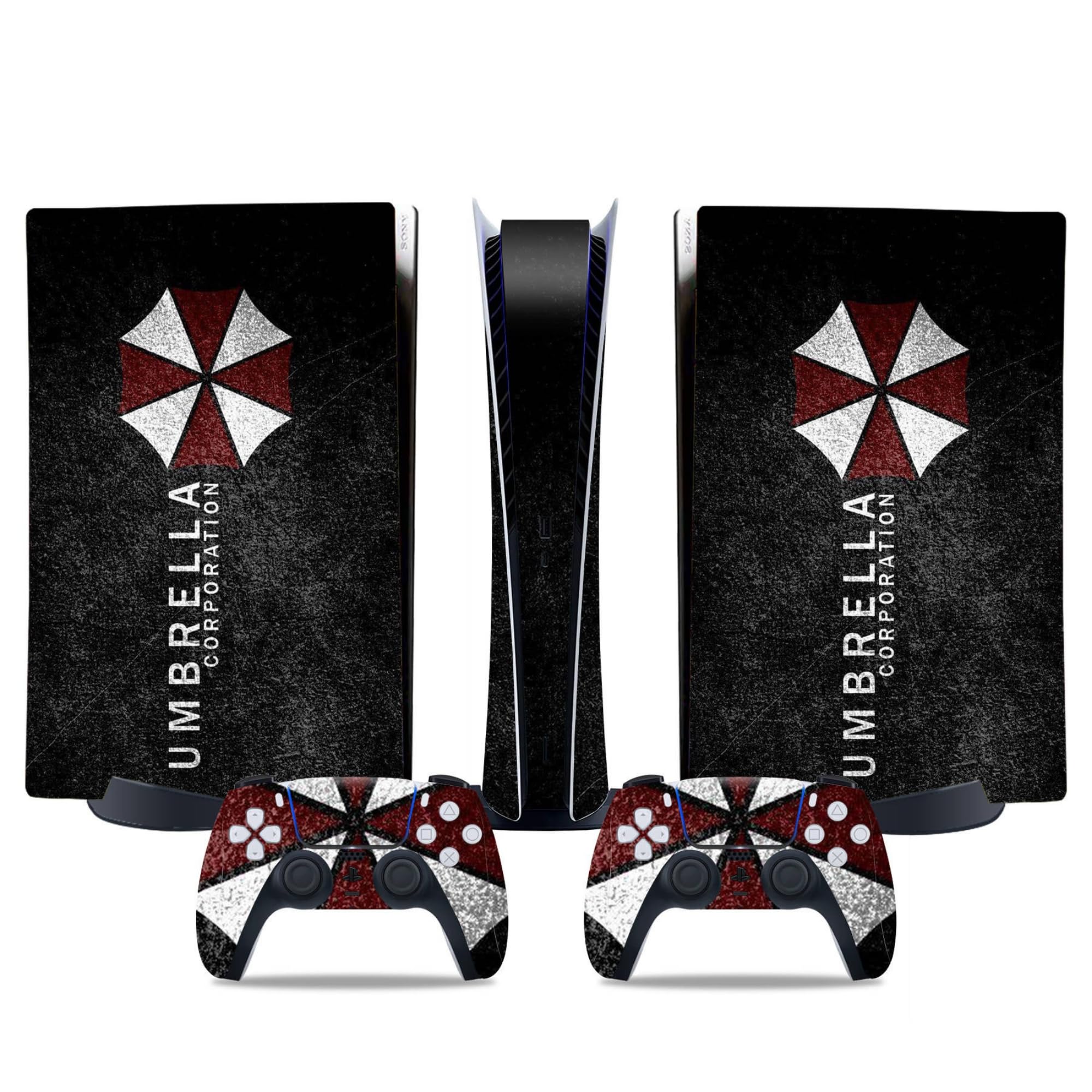 Kit de vinilos Extra Resistentes MaD Vision® para PlayStation 5 (PS5) Digital| Set de vinilos Mate para Consola + 2 mandos - para Anime|Rubber|Zoro|Nami Diseño — view 89