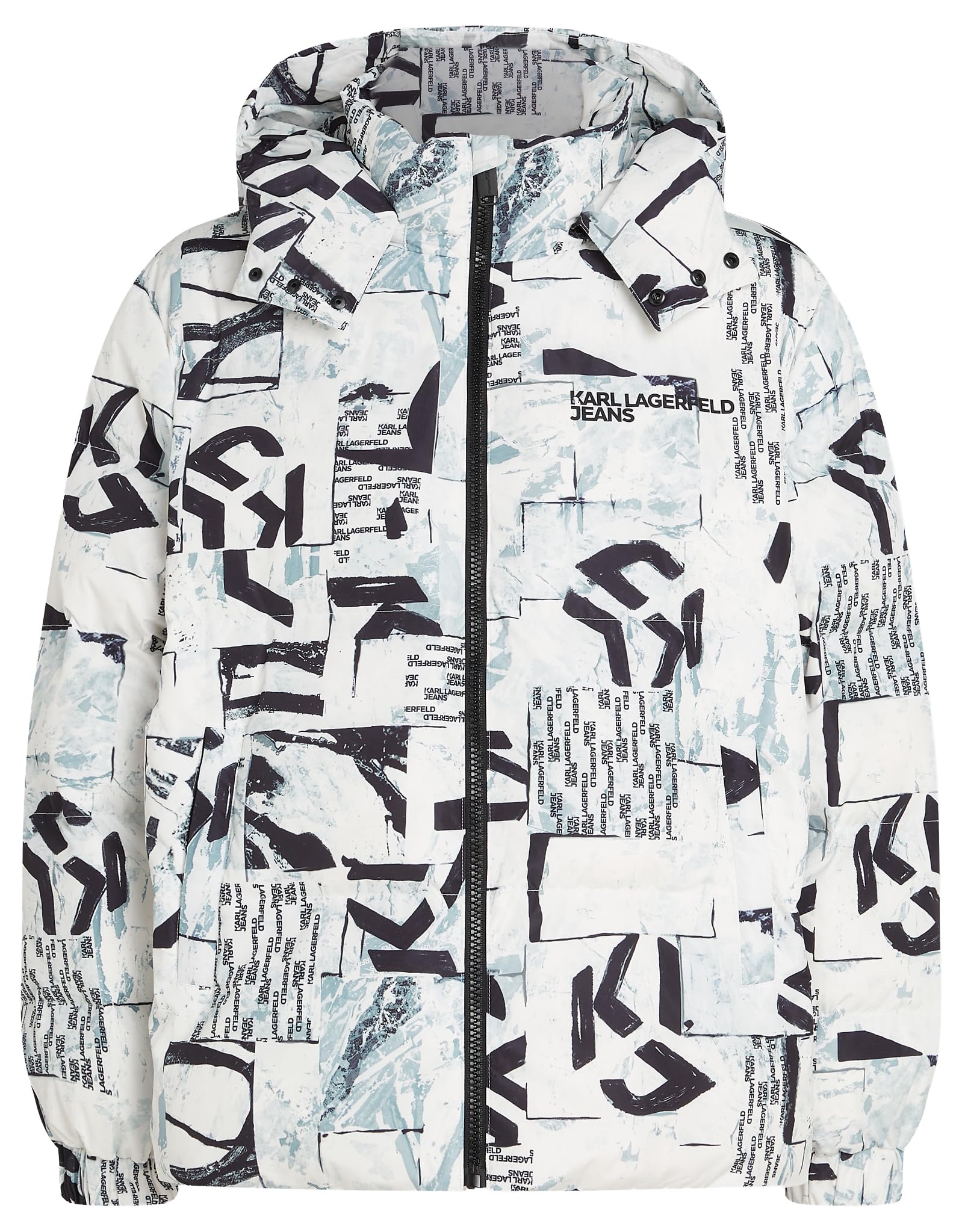 Jeansy Karl Lagerfeld, Męskie, Pikowane, Regular Fit, Wielobarwność, XXL