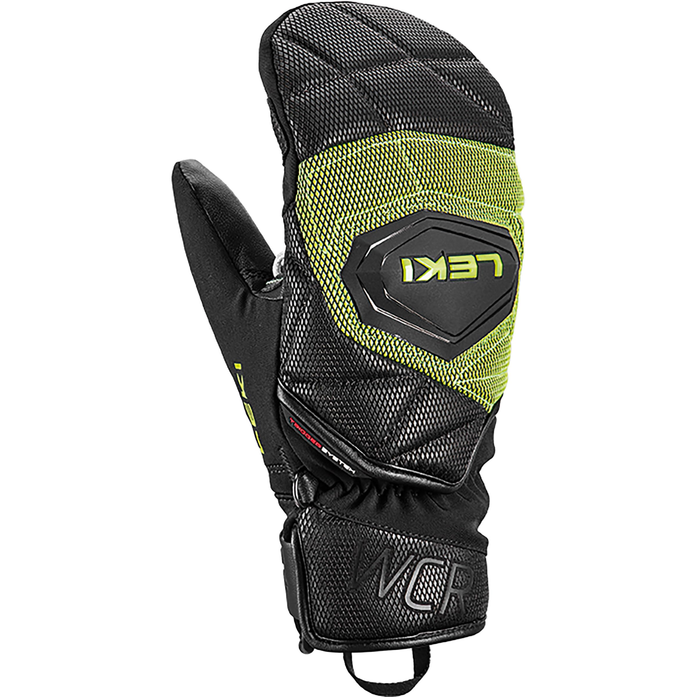 LEKI Worldcup Race Coach 3D Mitten Kinder Junior Fäustlinge 654802801 Größe 8