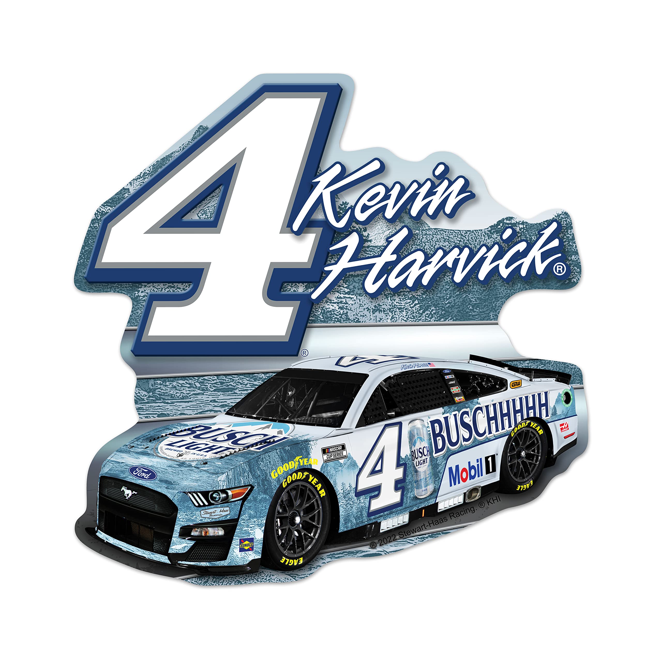 Rico IndustriesNASCAR Racing 12" x 30" Felt Wall Décor Pennant - Great for Home/Bed Room/Man Cave Décor