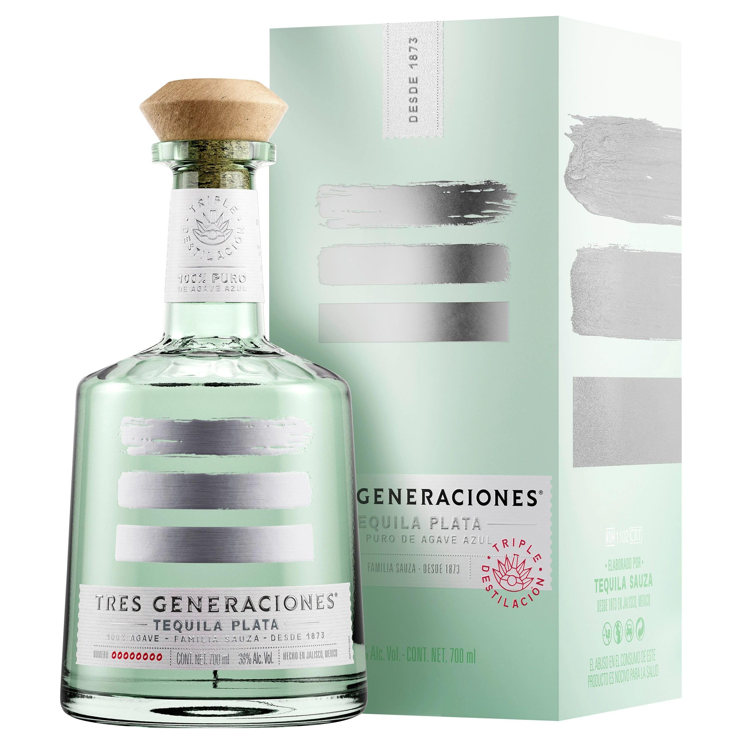 Tres Generaciones Tequila Plata Blanco 700ml