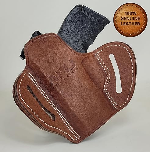 Miniatura 2 de Sig P365 OWB - Funda de cuero para cinturón de transporte oculta hecha a mano para Sig P365 P365X XL P365 SAS P365 Micro SW CSX MP Bodyguard 380