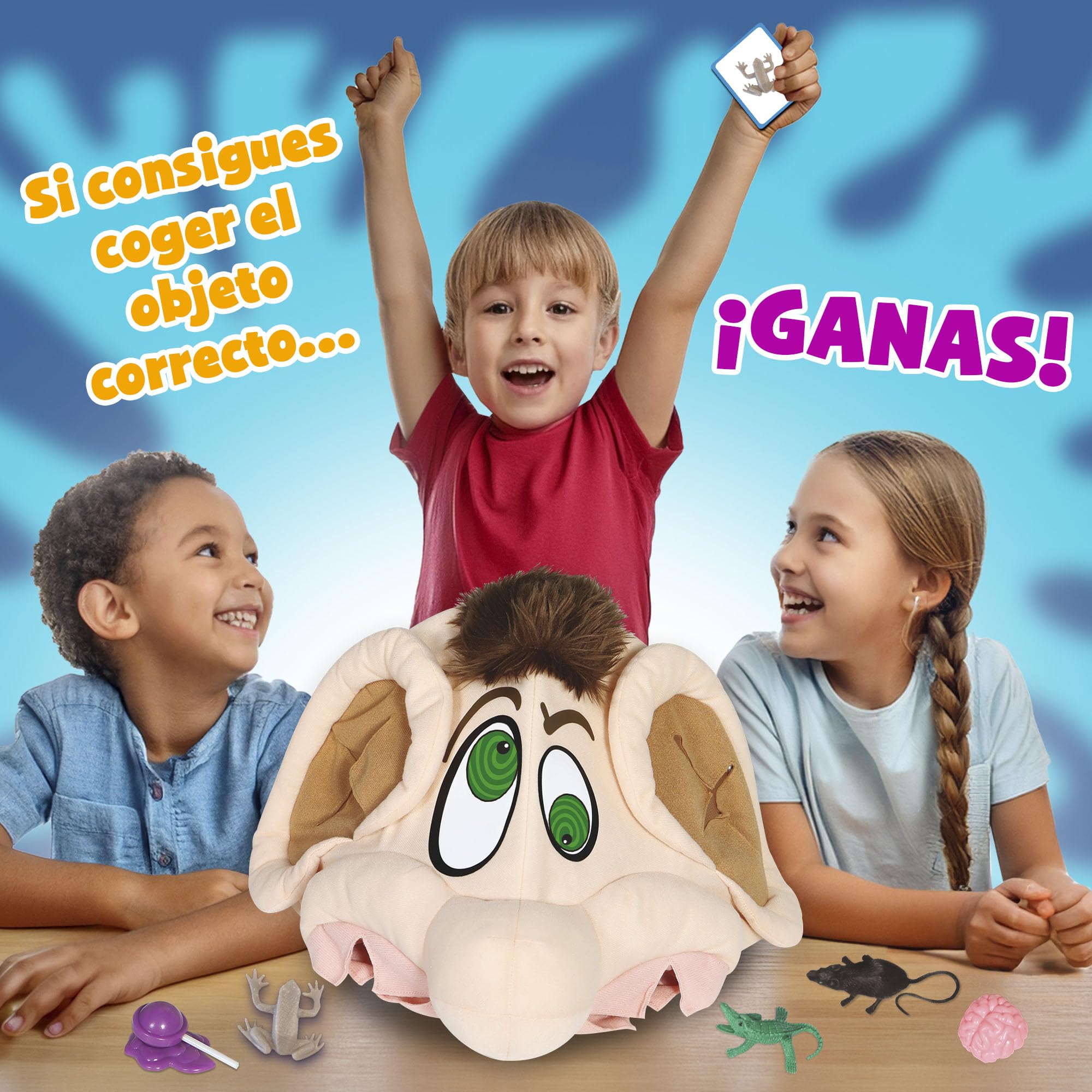 Bizak - Gaston Cabezon - Juego de Mesa para Niños, Juego Preescolar Divertido y Educativo Niños y Niñas - Desarrollo Cognitivo y Coordinación (64558519)