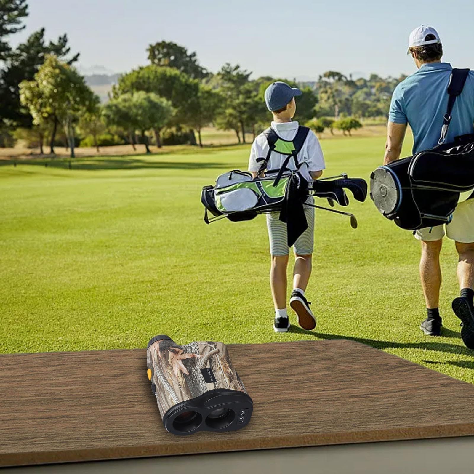 Telémetro multi del modo para el golf y la caza compacto y portátil, medida de la distancia de los 500m