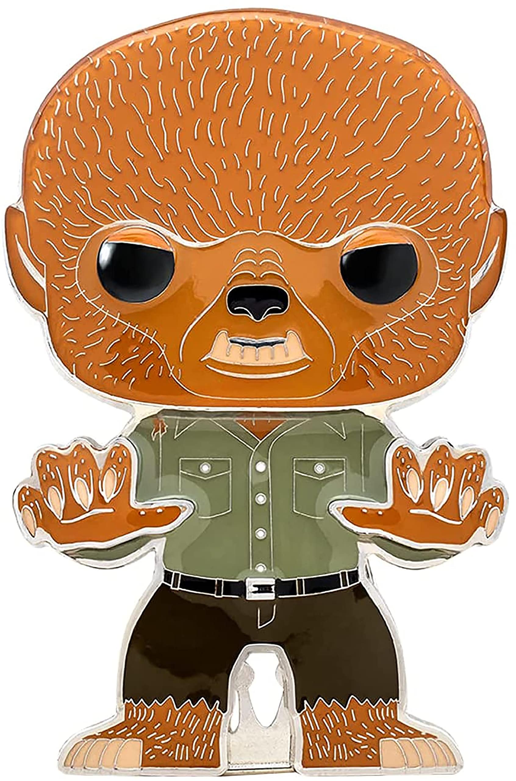Funko POP Pins: Universal Monsters - The Wolfman Large,Multicolor