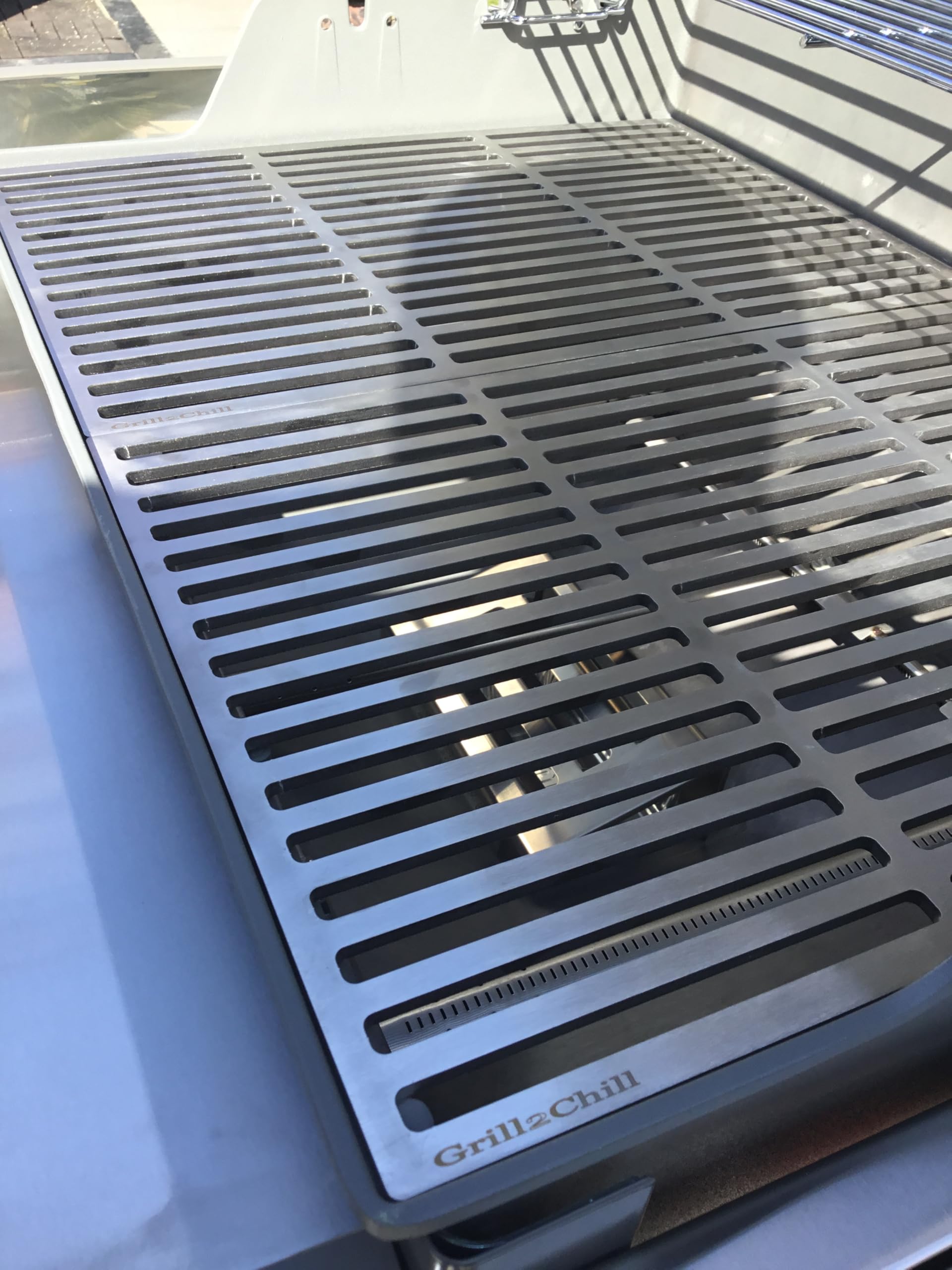 Grill2Chill Edelstahl Grillrost Für Weber Traveler - Premium Rost 5,2mm Stark