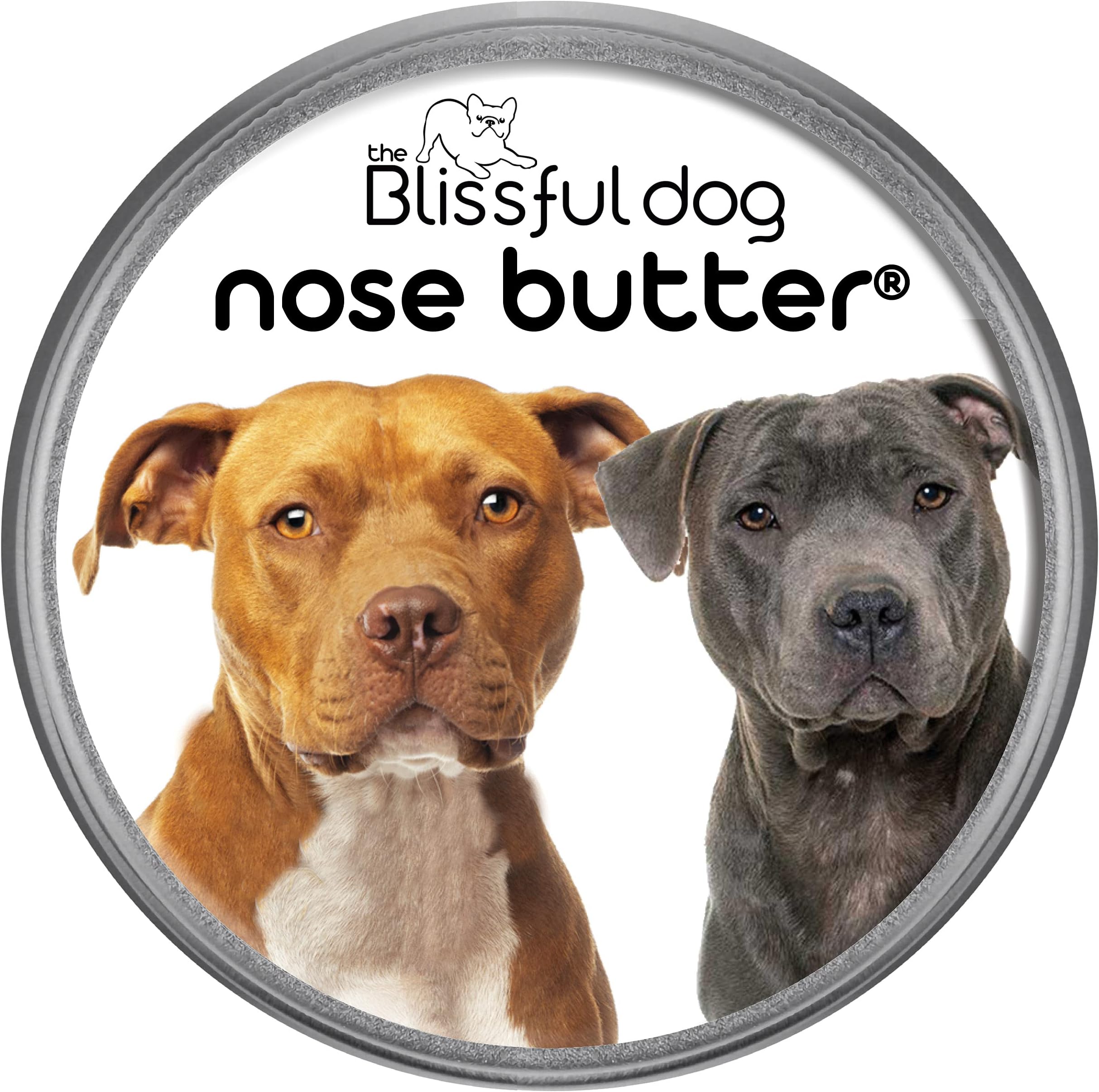 The Blissful Dog American Staffordshire Terrier Unscented Nose Butter - Dog Nose Butter, 1 Ounce