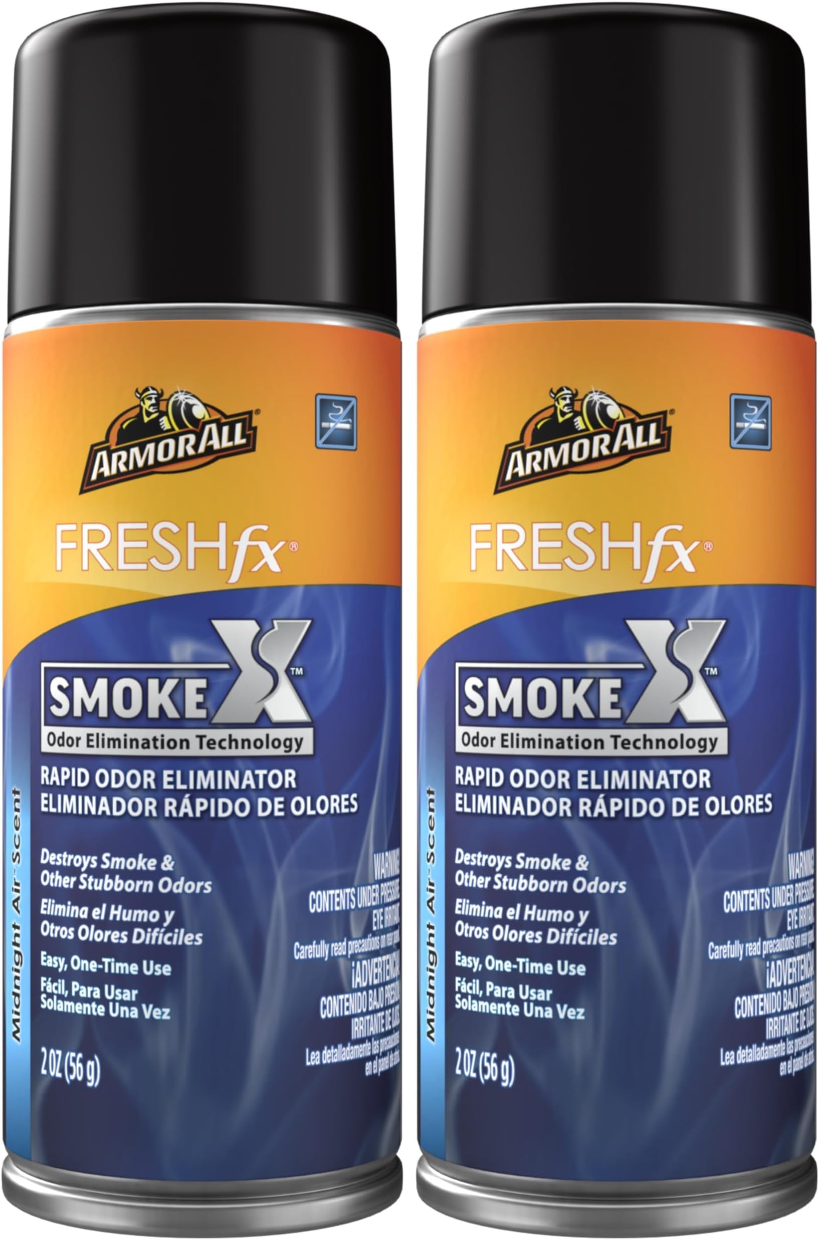 Armor All Smoke X Car Air Freshener, 2 Oz | Pack of 2 | Car Purifier