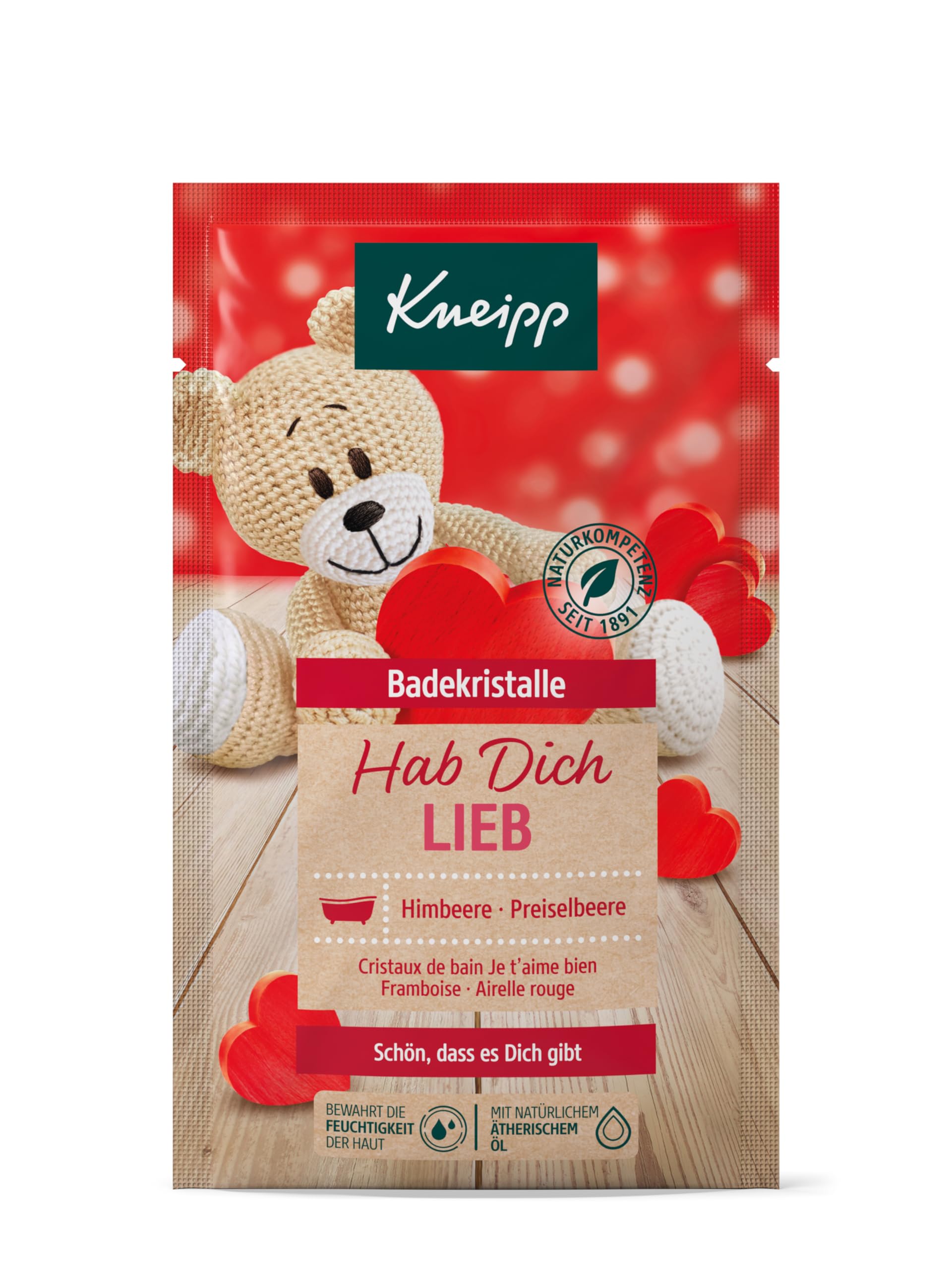 Kneipp Baden Zestaw Kryształków do Kąpieli, 4 x 60 g