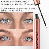 QUALASH® Serum do rzęs na porost i wydłużenie rzęs – QUA-X CompleX® – Serum na długie i gęste rzęsy – 3,5 ml Lash Booste