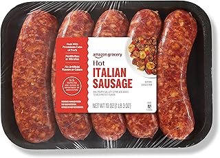 25 Italian Pork Sausage Recipes for Hearty Family Dinners 139 Amazon Fresh, Hot Italian Sausage Links, 19 oz (Frozen)