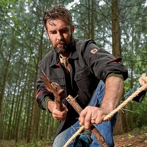 Miniatura 3 de Legendary Whitetails Chaqueta de camisa de franela con forro para hombre, de algodón encerado resistente al agua