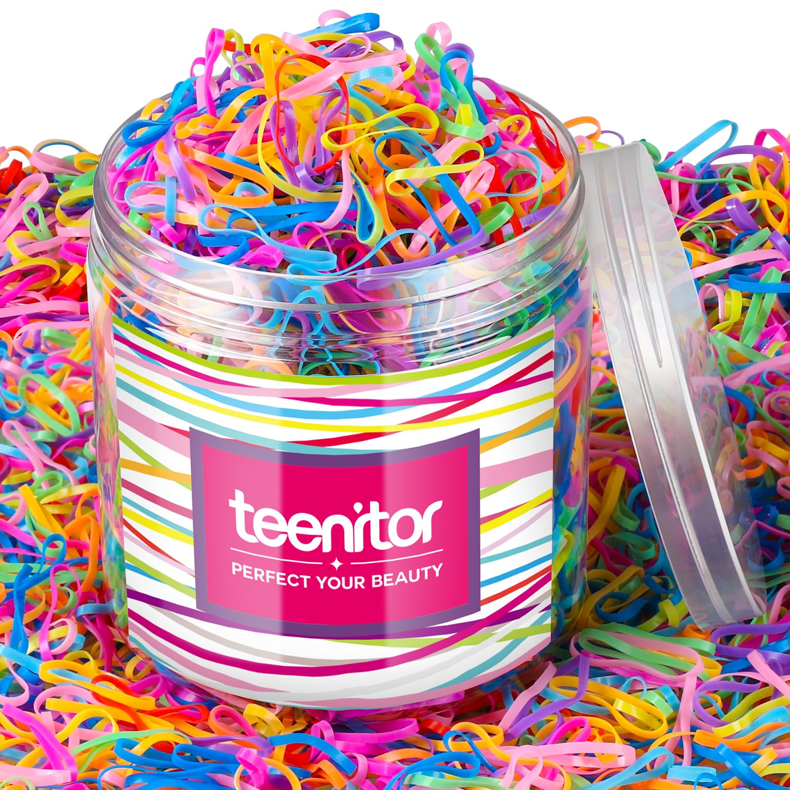 Teenitor 2000Pcs Toddler Hair Ties - hair accessories | Mubboo