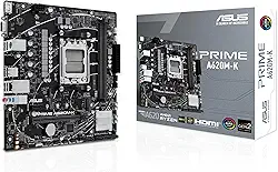 Placa Mãe Asus PRIME A620M-K (AM5/2xDDR5/HDMI/DP/VGA/M.2/USB 3.2)