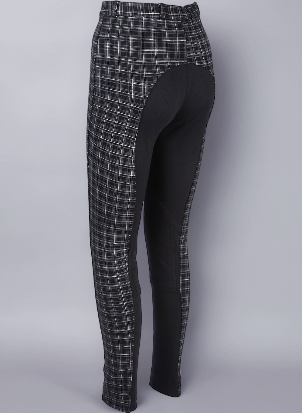 Avon Equine Discount Pet Accessories Horse Riding Women Ladies Girls Soft Stretchy Jodhpurs JODPHURS JODS Check with Black and Check with Navy