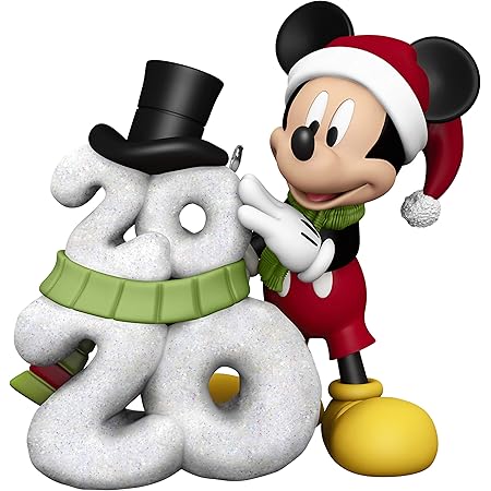 Hallmark Ornament 2022 Year Dated Disney Mickey Mouse Babys First Christmas 1st Amazon.com: Hallmark Keepsake Christmas Ornament 2020 Year-Dated, Disney  Mickey Mouse A Year Of Disney Magic Snowman : Home & Kitchen